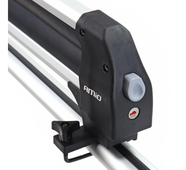 Aluminiowy uchwyt narciarski na 6 par nart lub 4 desek snowboardowych.