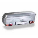 Kufer na hak BackBox MFT silver 300L