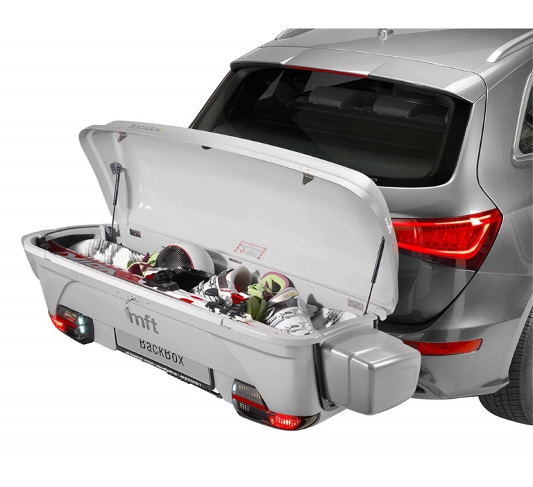 BackBox MFT srebrny 300l+ adaptery zwiększające pojemność