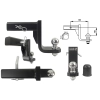 Adapter usa kula z przetyczką Autohak AH-8 Adapter usa kula z przetyczką Autohak AH-8
