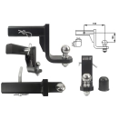 Adapter usa kula z przetyczką Autohak AH-8