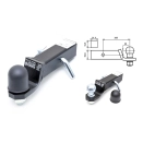 Adapter usa kula z przetyczką Autohak AH-3