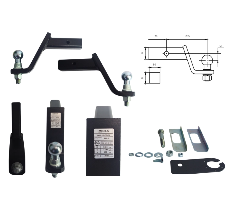 Adapter usa kula IMIOŁA AM/101