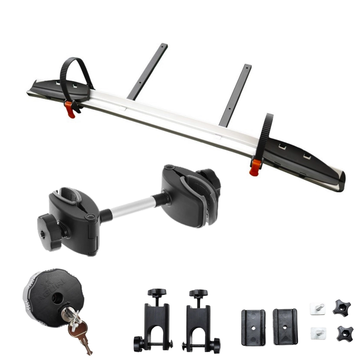 Adapter dostawka AGURI Active E-Bike Silver na 3 rower