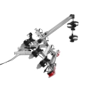 Bagażnik platforma na 3 rowery AGURI Cruiser 3 Silver