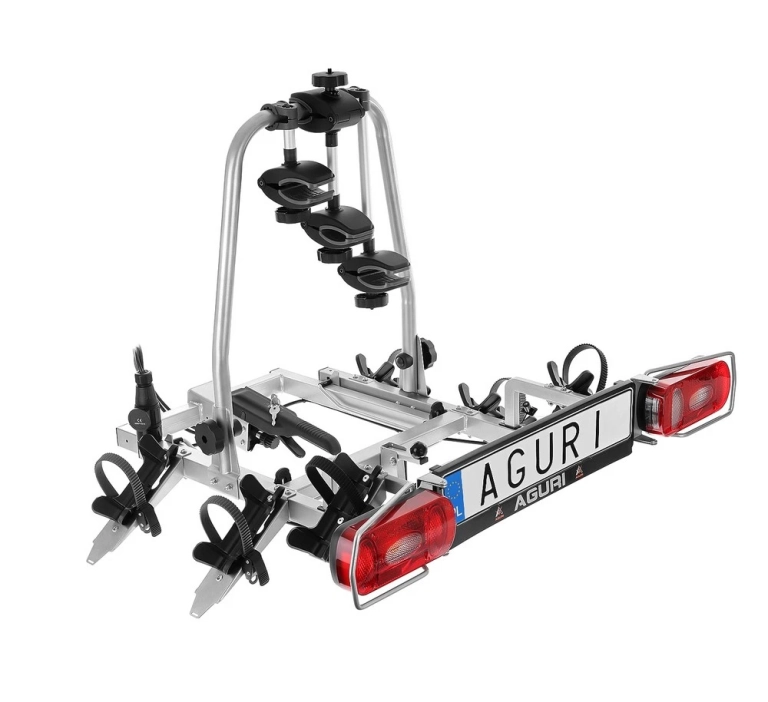 Adapter dostawka AGURI Cruiser Silver na 3 lub 4 rower