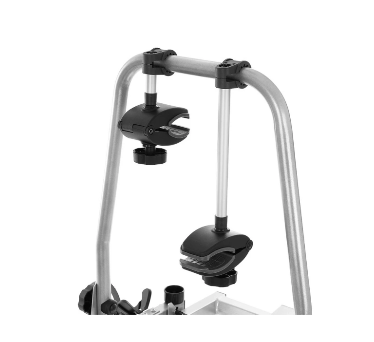 Bagażnik platforma na 2 rowery AGURI Cruiser 2 Silver
