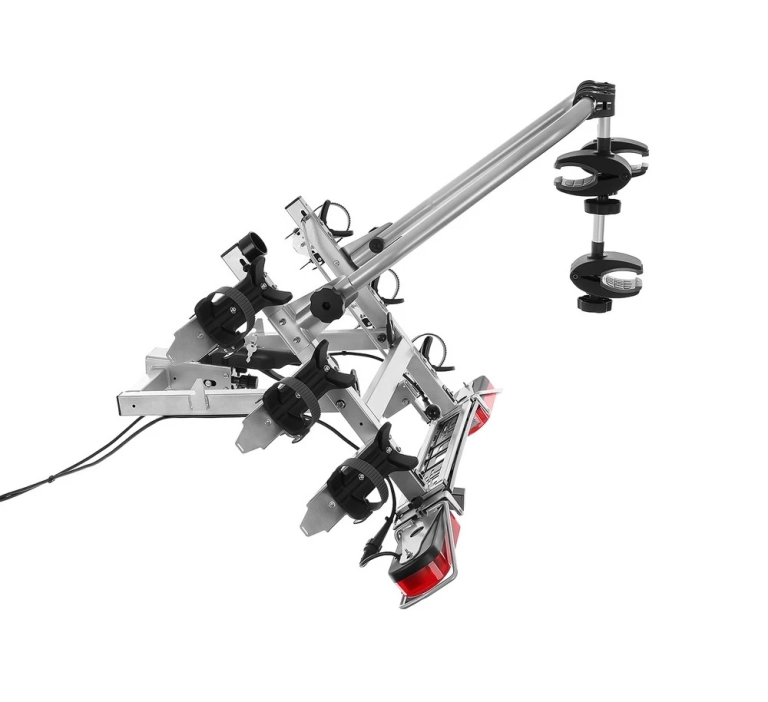 Bagażnik platforma na 3 rowery AGURI Cruiser 3 Silver
