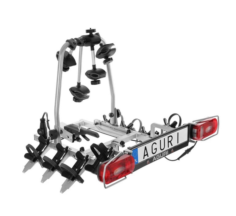 Adapter dostawka AGURI Cruiser Silver na 3 lub 4 rower
