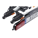 Bagażnik rowerowy na hak Aguri Active Bike PRO 2 | SILVER