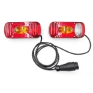 Zestaw lamp oświetleniowych do platform rowerowych AGURI Active Bike