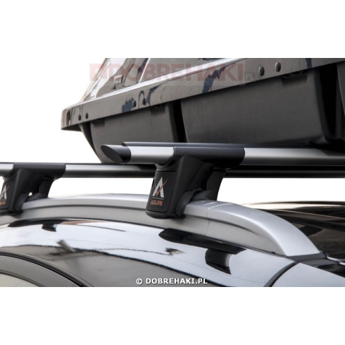 Bagażnik dachowy LEXUS NX SUV 5D 2018- | AGURI RUNNER II czarny