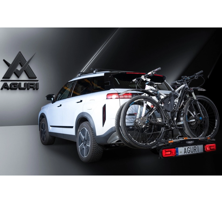 Bagażnik rowerowy na hak Aguri Active Bike PRO 2 | BLACK