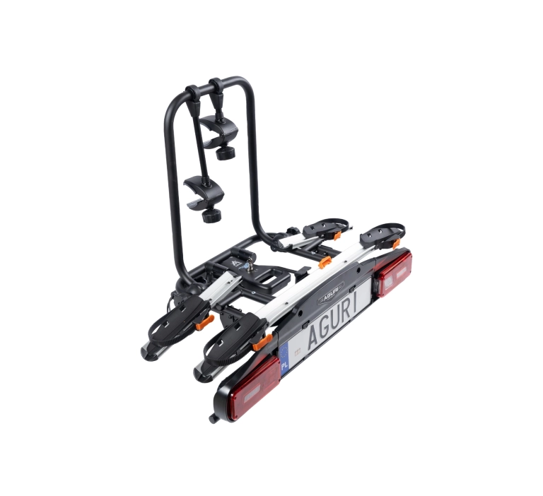 Bagażnik rowerowy na hak Aguri Active Bike PRO 2 | SILVER