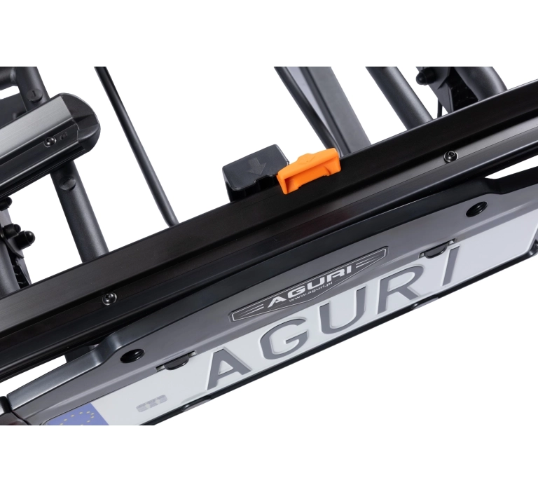 Bagażnik rowerowy na hak Aguri Active Bike PRO 3 | BLACK