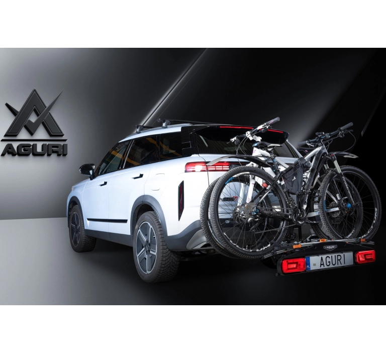 Bagażnik rowerowy na hak Aguri Active Bike PRO 3 | BLACK