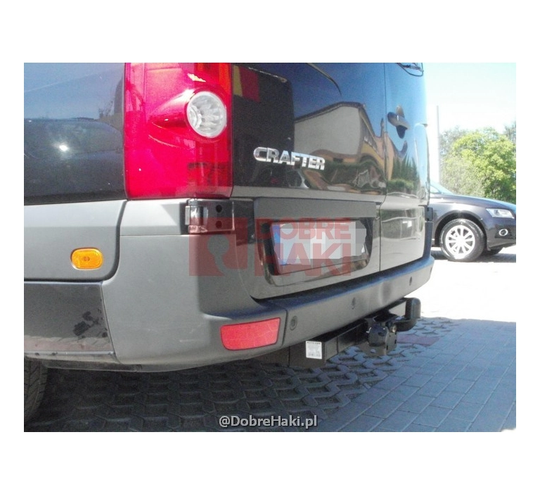 Hak holowniczy VW CRAFTER I 3,665/4,325m furgon bez stopnia, pojedyncze/podwójne koła 2006-2016