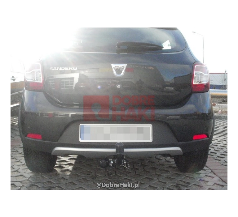 Hak holowniczy DACIA SANDERO STEPWAY 5 drzwi 2013-2016