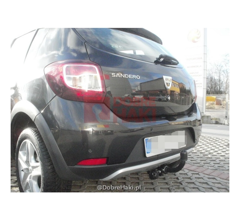 Hak holowniczy DACIA SANDERO STEPWAY 5 drzwi 2013-2016