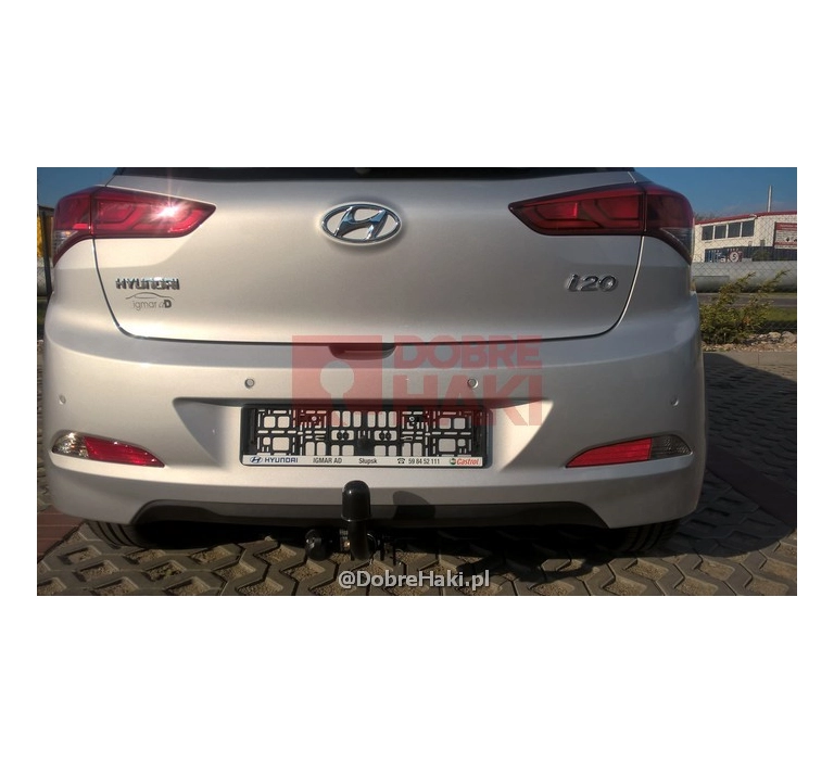 Hak holowniczy HYUNDAI i20 II 3/5 drzwi 2014-2020