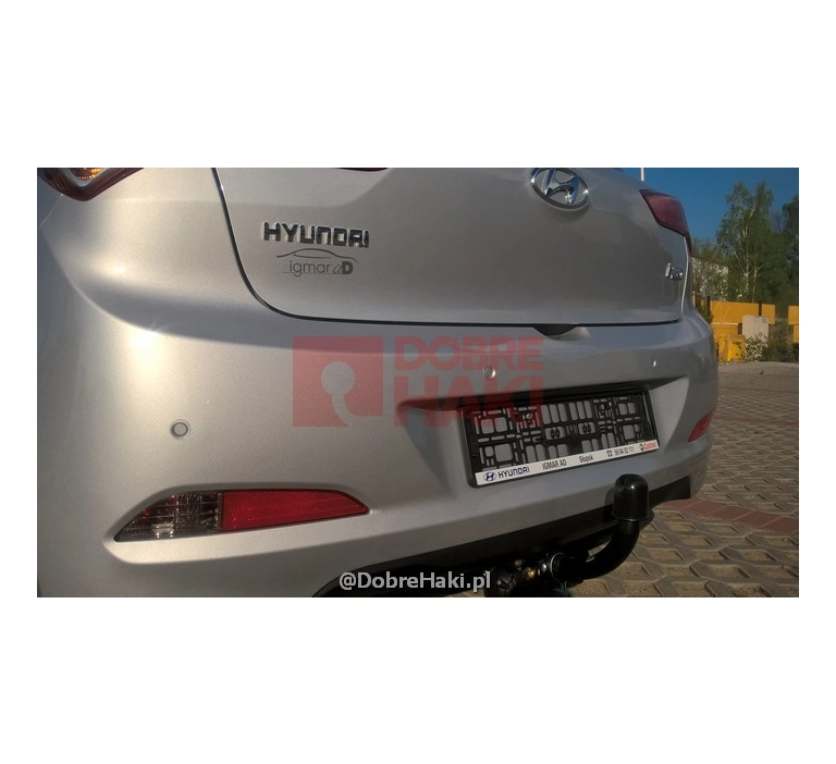 Hak holowniczy HYUNDAI i20 II 3/5 drzwi 2014-2020