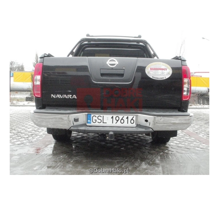 Hak holowniczy NISSAN NAVARA (D40) tradycyjny zderzak 2005-2010