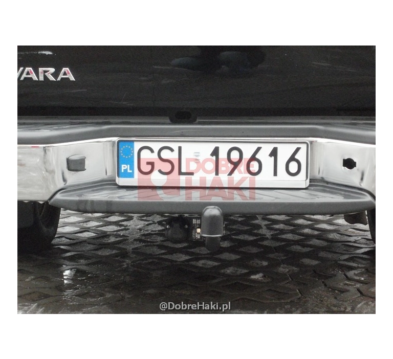 Hak holowniczy NISSAN NAVARA (D40) tradycyjny zderzak 2005-2010
