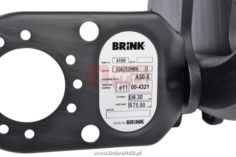 Oryginalny hak BRINK 410900 tylko w sklepie DobreHaki.pl