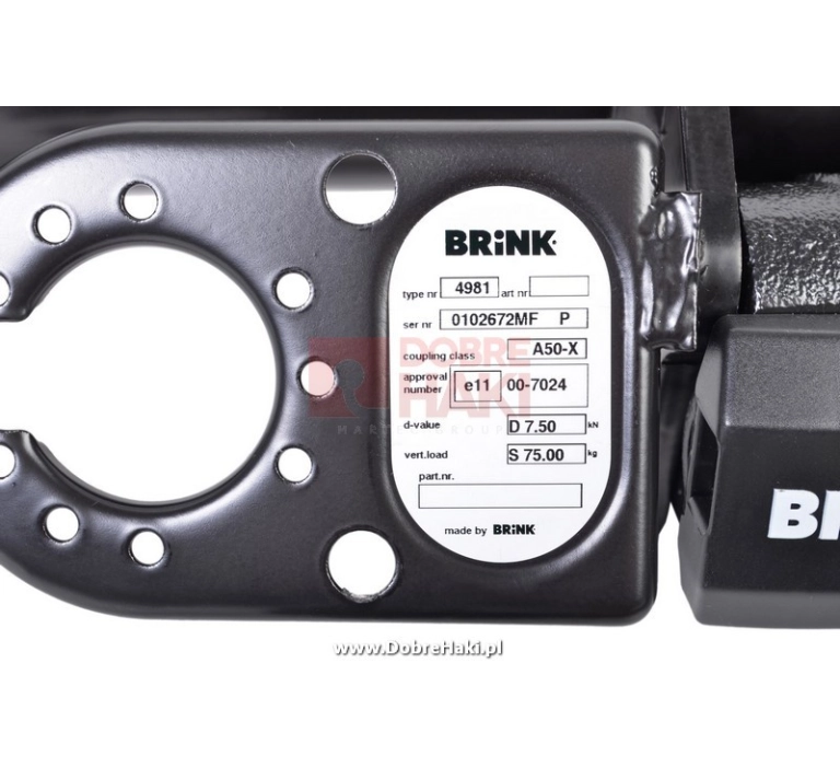 Hak holowniczy Fiat Qubo 225 MPV 2008-