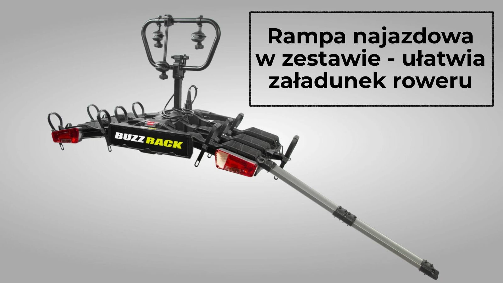 Rampa najazdowa w zestawie – BuzzRack Scorpion PRO 3