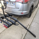 Bagażnik na hak dla 3 rowerów BuzzRack Scorpion PRO 3 | E-BIKE
