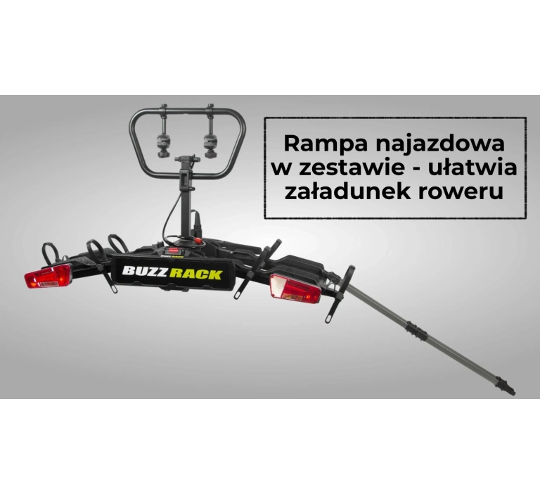 Bagażnik na hak dla 2 rowerów BuzzRack Scorpion PRO 2
