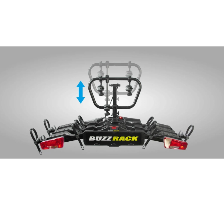 Bagażnik na hak dla 3 rowerów BuzzRack Scorpion PRO 3 | E-BIKE