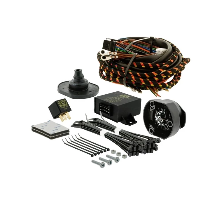 Wiązka haka dedykowana FORD TRANSIT (FM, FN) platforma / podwozie / skrzynia 2006-2014 /13-PIN/