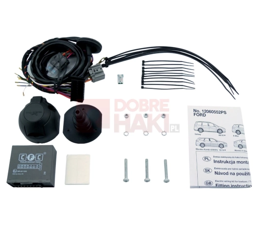 Wiązka haka dedykowana Ford Mondeo Turnier ** z przygotowaniem 10.2014> /7-PIN/
