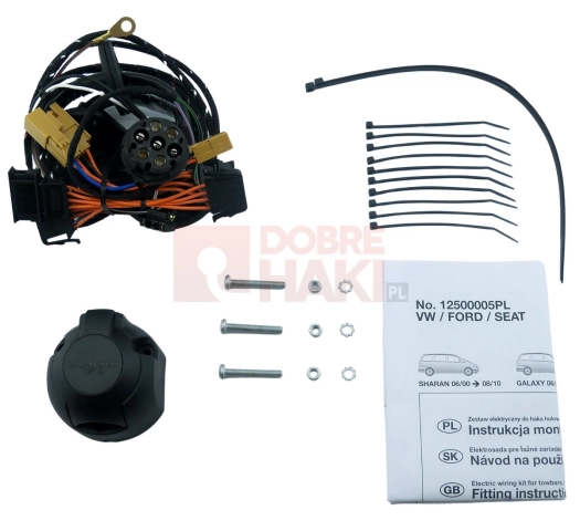 Wiązka haka dedykowana Seat Alhambra I 06.2000-08.2010 /7-PIN/