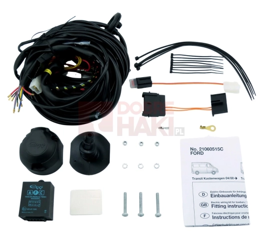 Wiązka haka dedykowana Ford Transit Furgon 10.2011 – 02.2014 /13-PIN/