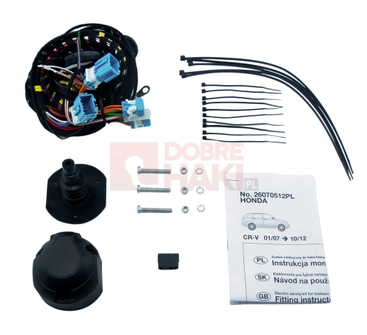 Wiązka haka dedykowana Honda Cr-V III 01.2007-10.2012 /13-PIN/