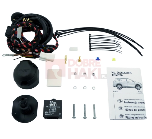 Wiązka haka dedykowana Toyota RAV 4 04.2013-11.2018 /13-PIN/