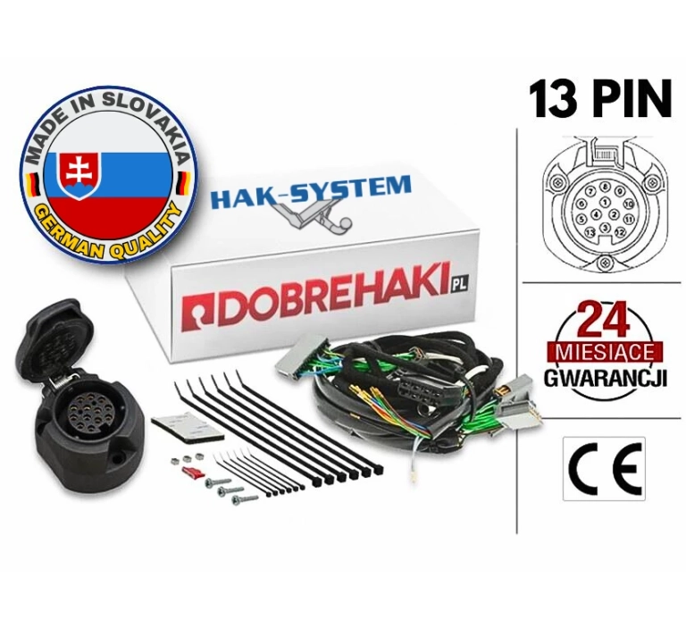 Wiązka haka dedykowana Mazda CX-5 III (KM) 01.2026> /13-PIN/