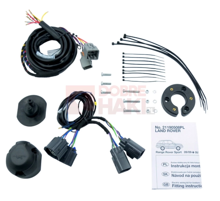 Wiązka haka dedykowana Land Rover Land Rover Discovery IV 09.2009> /13-PIN/