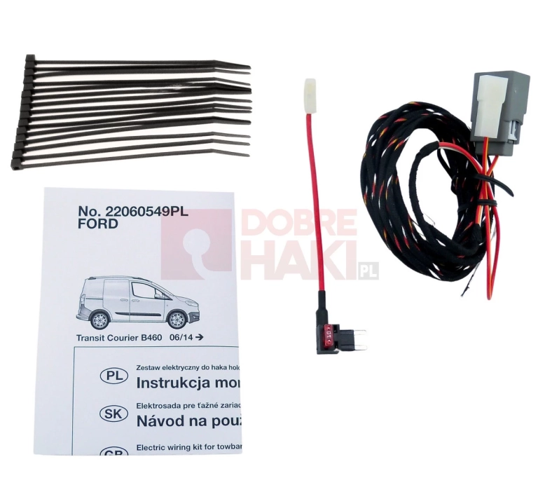 Wiązka haka dedykowana Ford *Transit Courier / Tourneo Courier 06.2014-11.2023 /PIN/