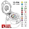 gniazdo elektryczne haka holowniczego gniazdo przyczepy 13 pin
