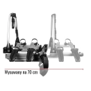 Bagażnik platforma na 2 rowery ENDURO SD260 | wysuwany