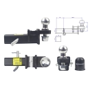 Podwyższony adapter haka holowniczego USA ZK-5 z przetyczką