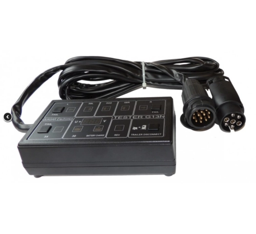 Tester gniazda haka holowniczego 7 i 13-pin