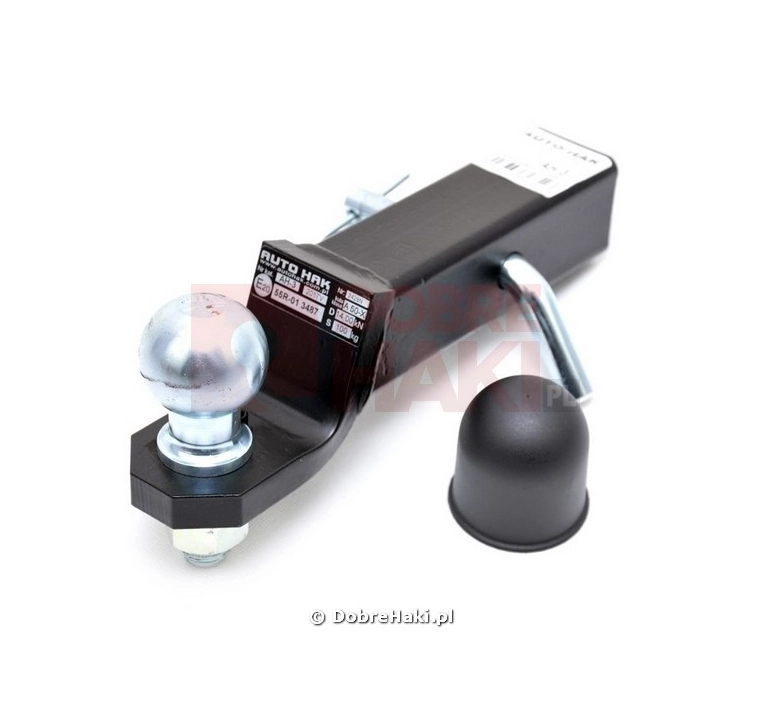 Adapter haka holowniczego USA z przetyczką firmy Autohak kod AH-3