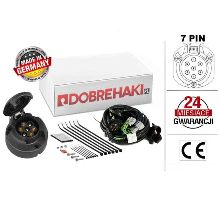 Wiązka dedykowana haka 7-pin AC133707