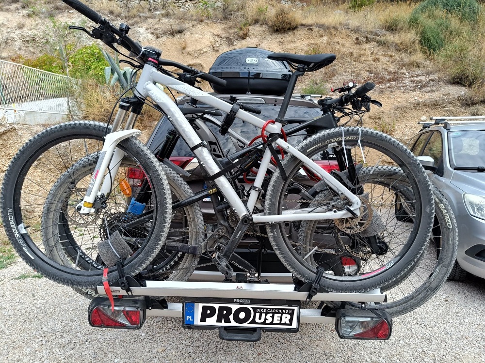 Adapter na 3-ci rower do bagażnika PROUSER Diamant TG / GDW Model Y