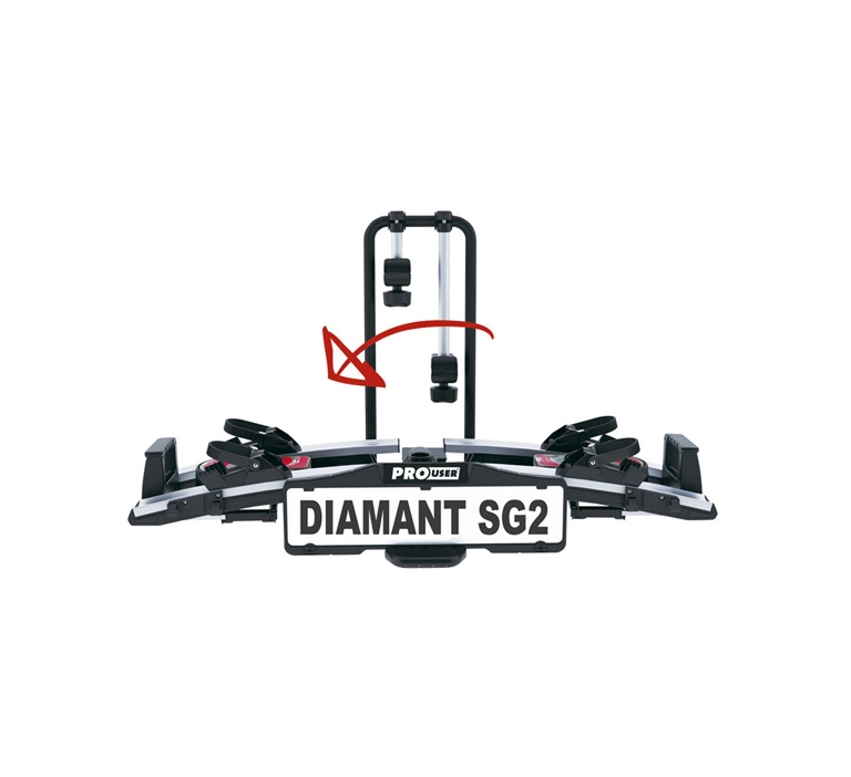Bagażnik na 2 rowery PROUSER Diamant SG2